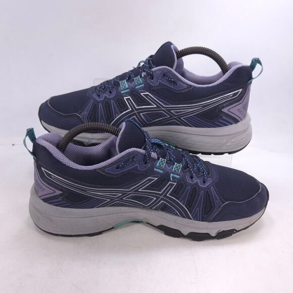 Asics Gel Venture 7 Athletic Running Shoe Womens Size 9.5 1012A476 Blue Gray - Picture 5 of 10